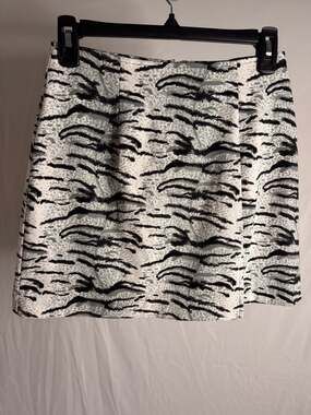 Vintage La Belle Animal Print Mini Skirt Size 5